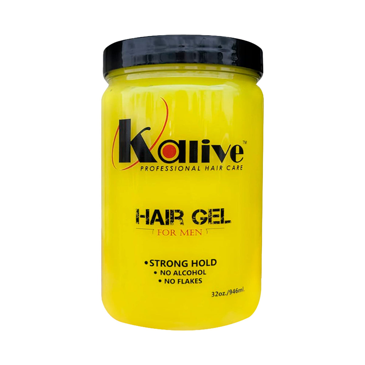 KALIVE 2 STYLE men's hair gel with strong hold for controlled, long-lasting style