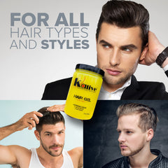 KALIVE 2 STYLE alcohol-free formula for gentler styling