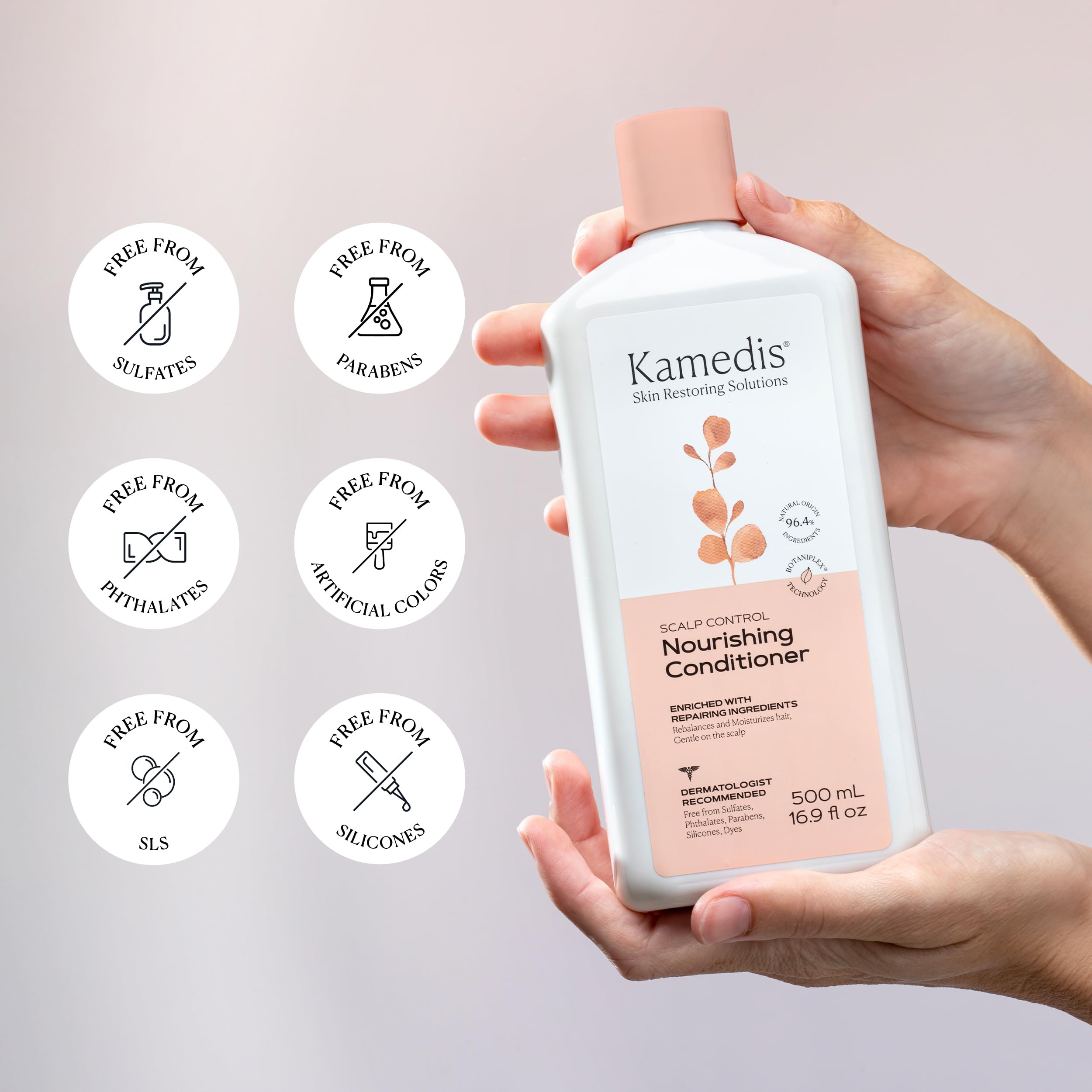 KAMEDIS family-friendly conditioner suitable for women men and kids over 3