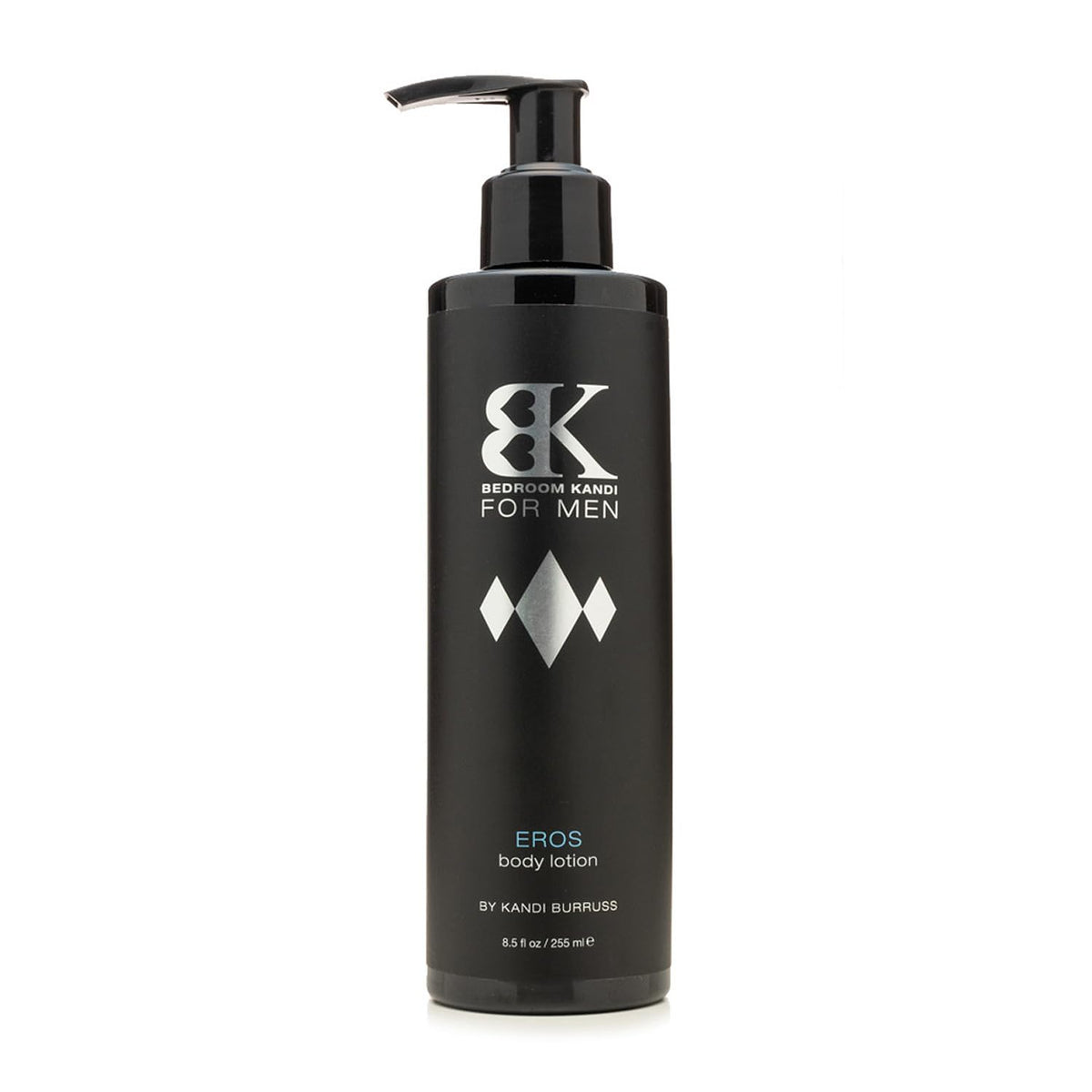 Kandi Bedroom Kandi lotion for men, jar closeup, rich moisture and pheromone aroma.