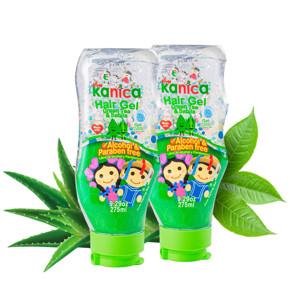 KANICA Gel Duo bottle with aloe vera and green tea hydration