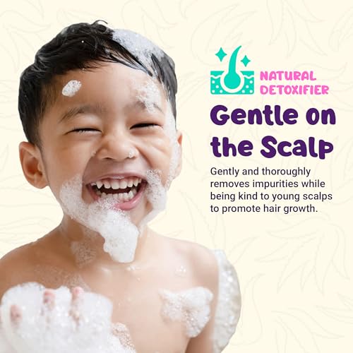 Paraben-free formula from KANICA provides safe, kid-friendly hair cleansing.