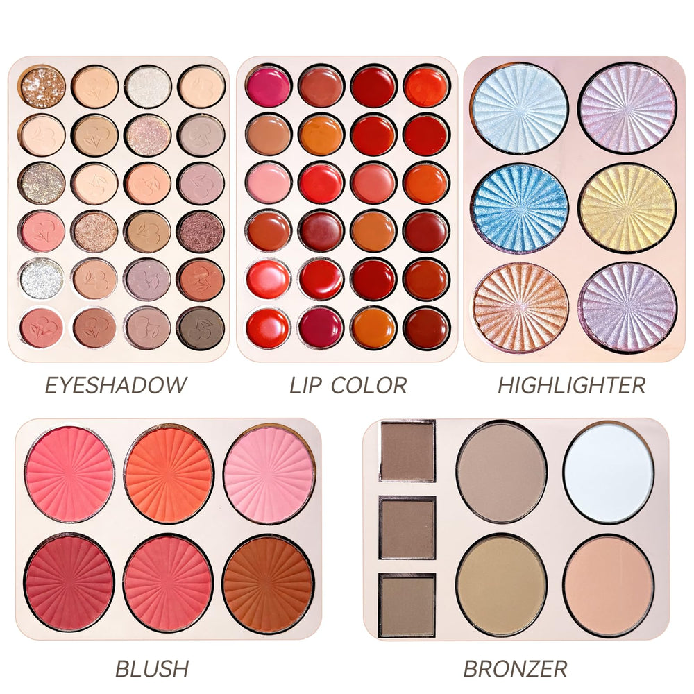 K'APEINE 67-Colors Palette compact design ideal for travel and daily routines.