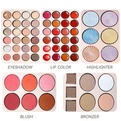 K'APEINE 67-Colors Palette compact design ideal for travel and daily routines.