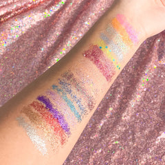 Kara Beauty Mega Glitz creative look inspiration with no glue needed.