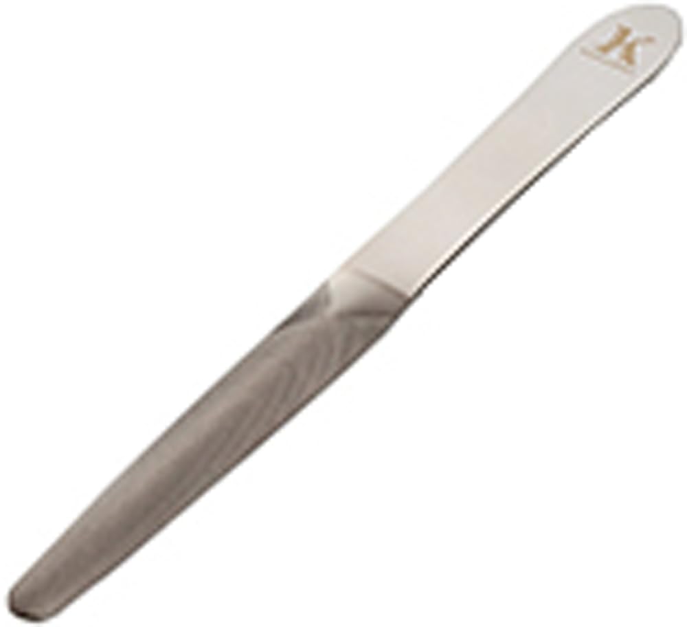 Karasawa Yasuri standard nail file with mocha case for precise shaping and travel-ready use