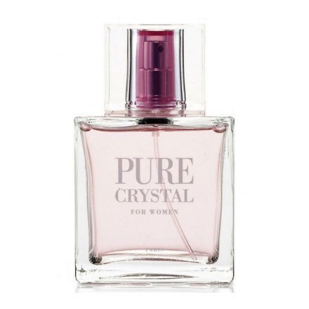 Karen Low Pure Crystal bottle close-up, ideal for daily elegance and lasting confidence.