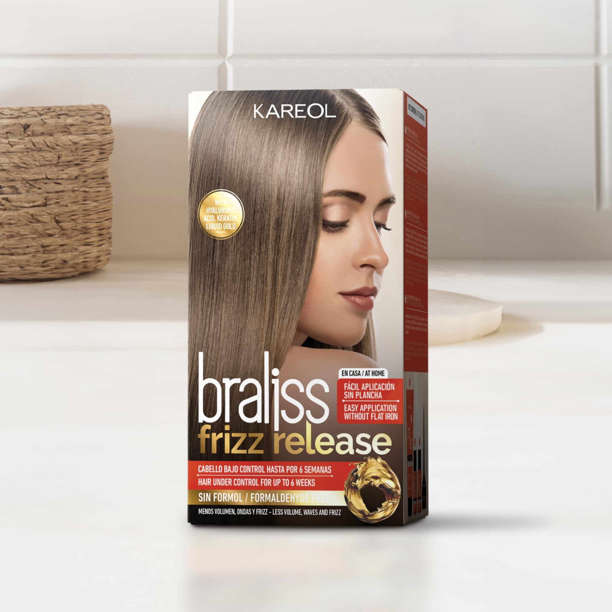Kareol Braliss liquid gold formula bottle highlights premium ingredients