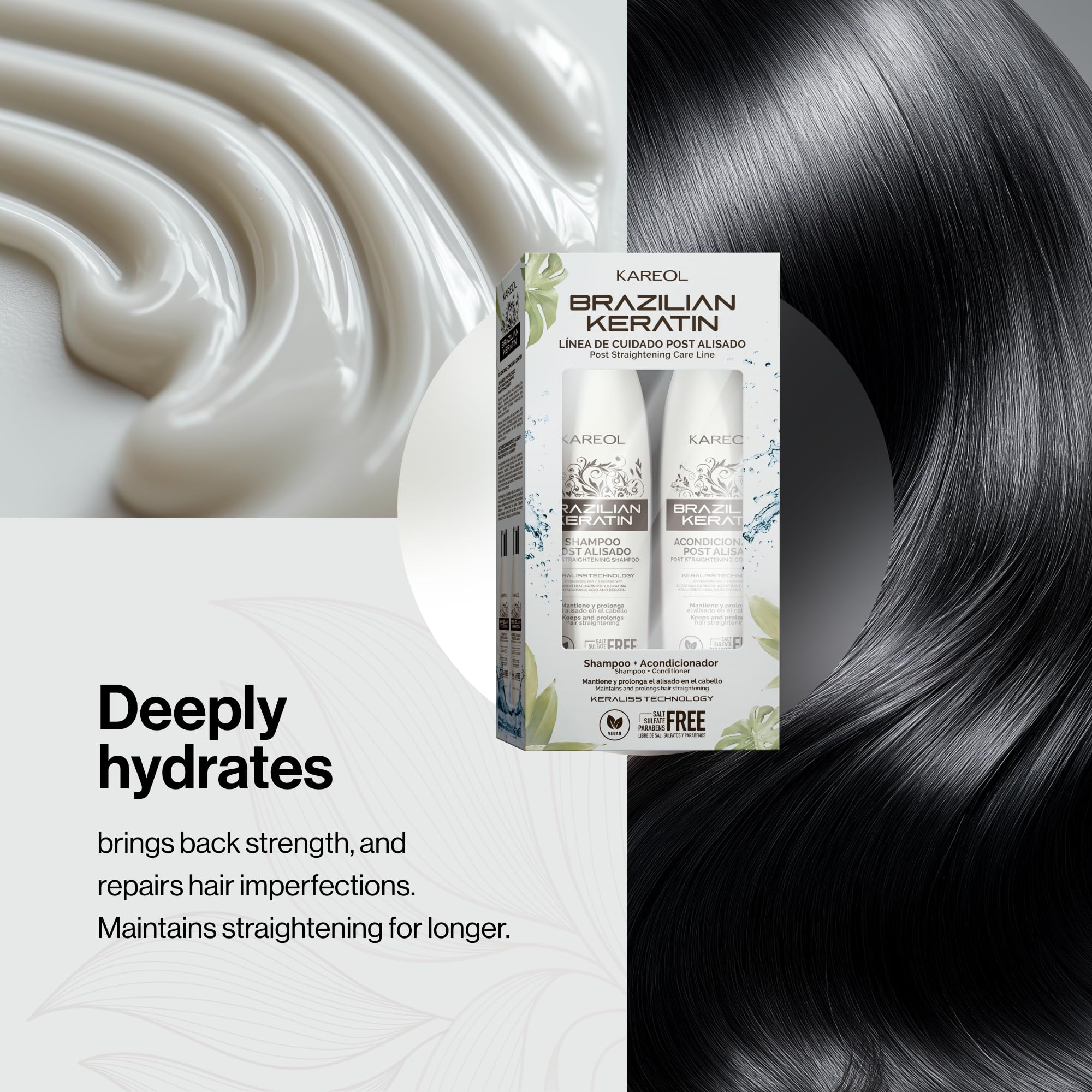 Kareol hair technology keraliss drops: science-meets-silicone blend for shine