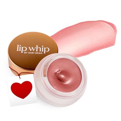 Kari Gran Lip Whip glossy blush peppermint for hydrated lips