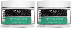 Karlash crystal-clear acrylic powder with bubble-free formula for ultra clarity