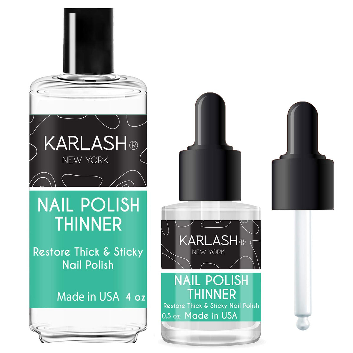 Karlash professional nail polish thinner bottle pour for smooth thinning