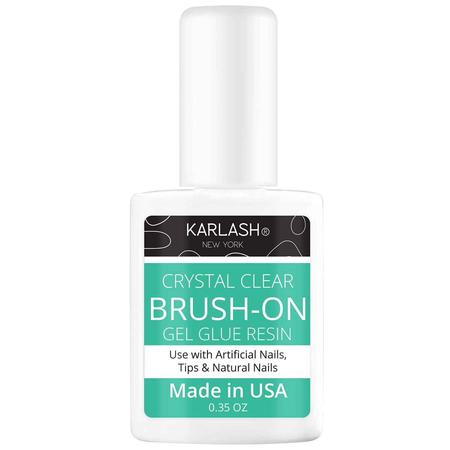 Karlash professional dip glue bottle 0.5 oz for quick, secure nail repairs