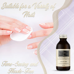 Karma Organic unscented remover compatible with gel glitter and matte polishes