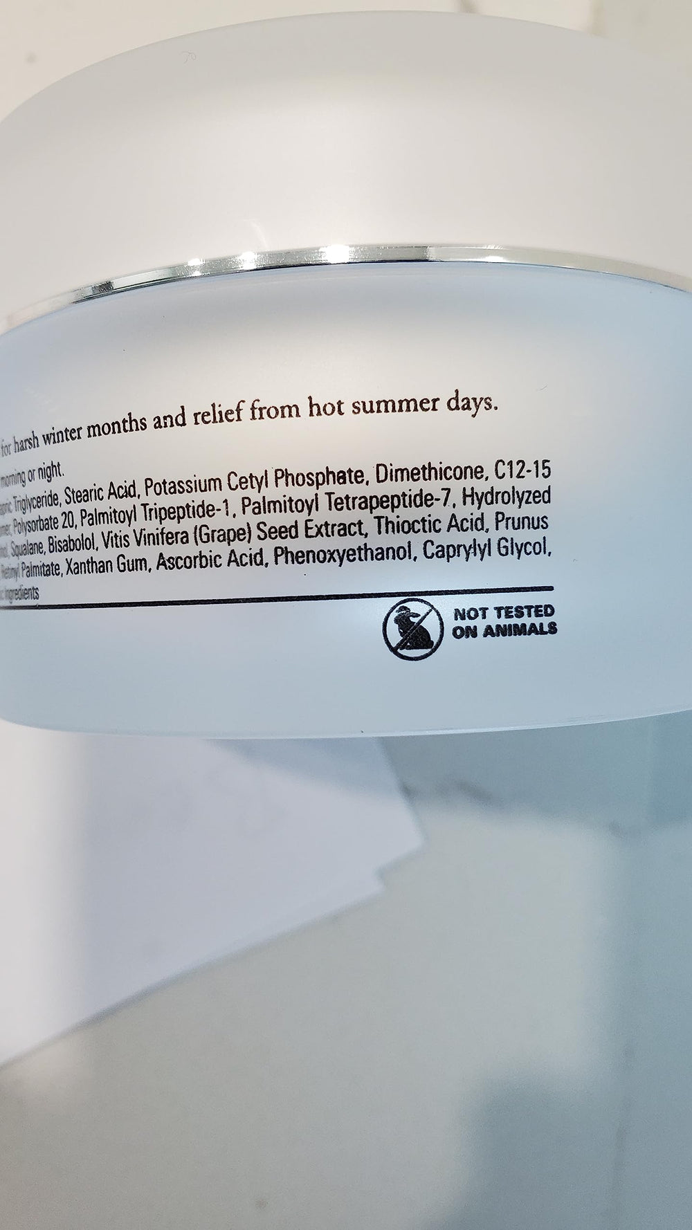 KarmaCeuticles Ultra Soy Peptide Crème application routine showcases daily use.