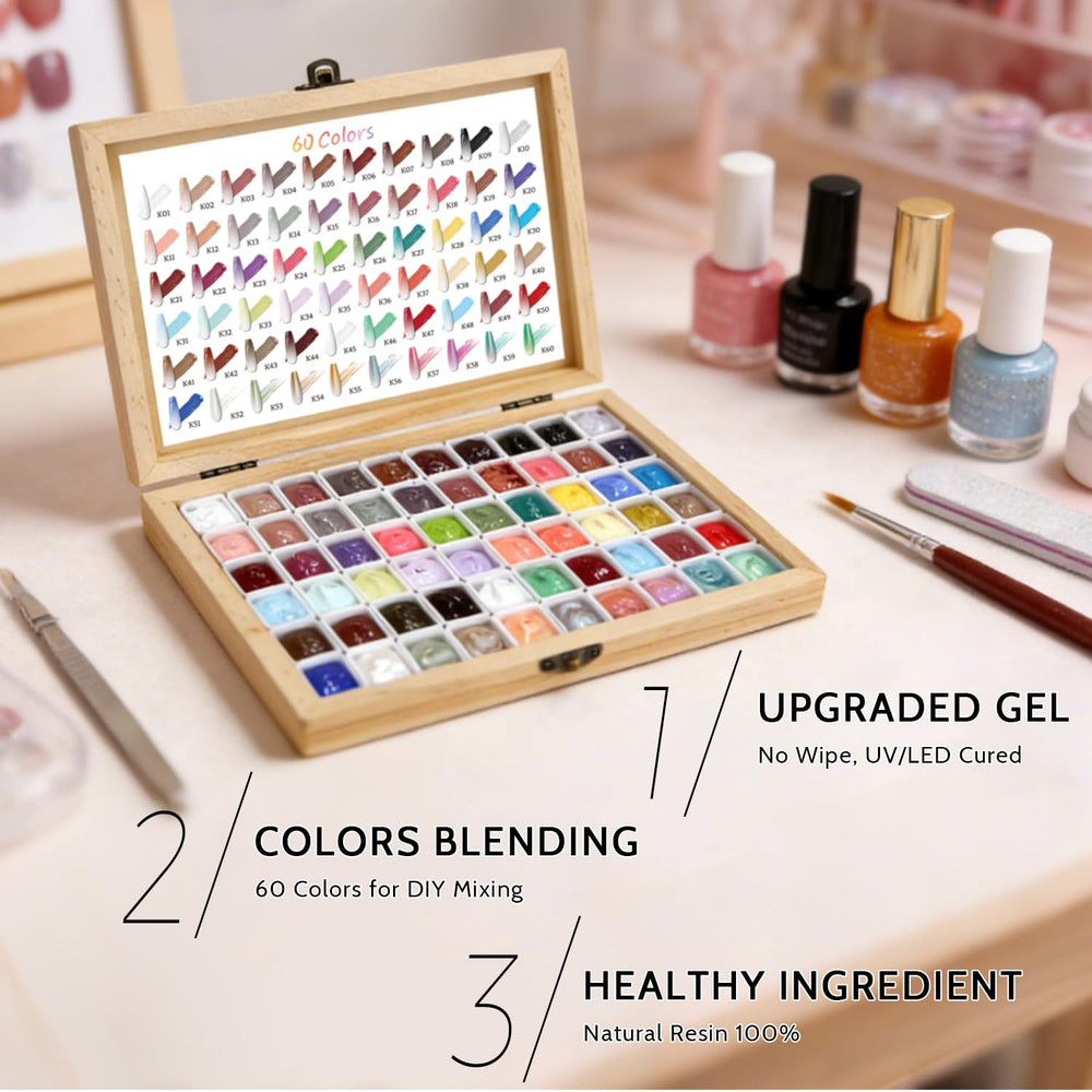 Karroy 24-color collection enabling quick DIY nail art experiments
