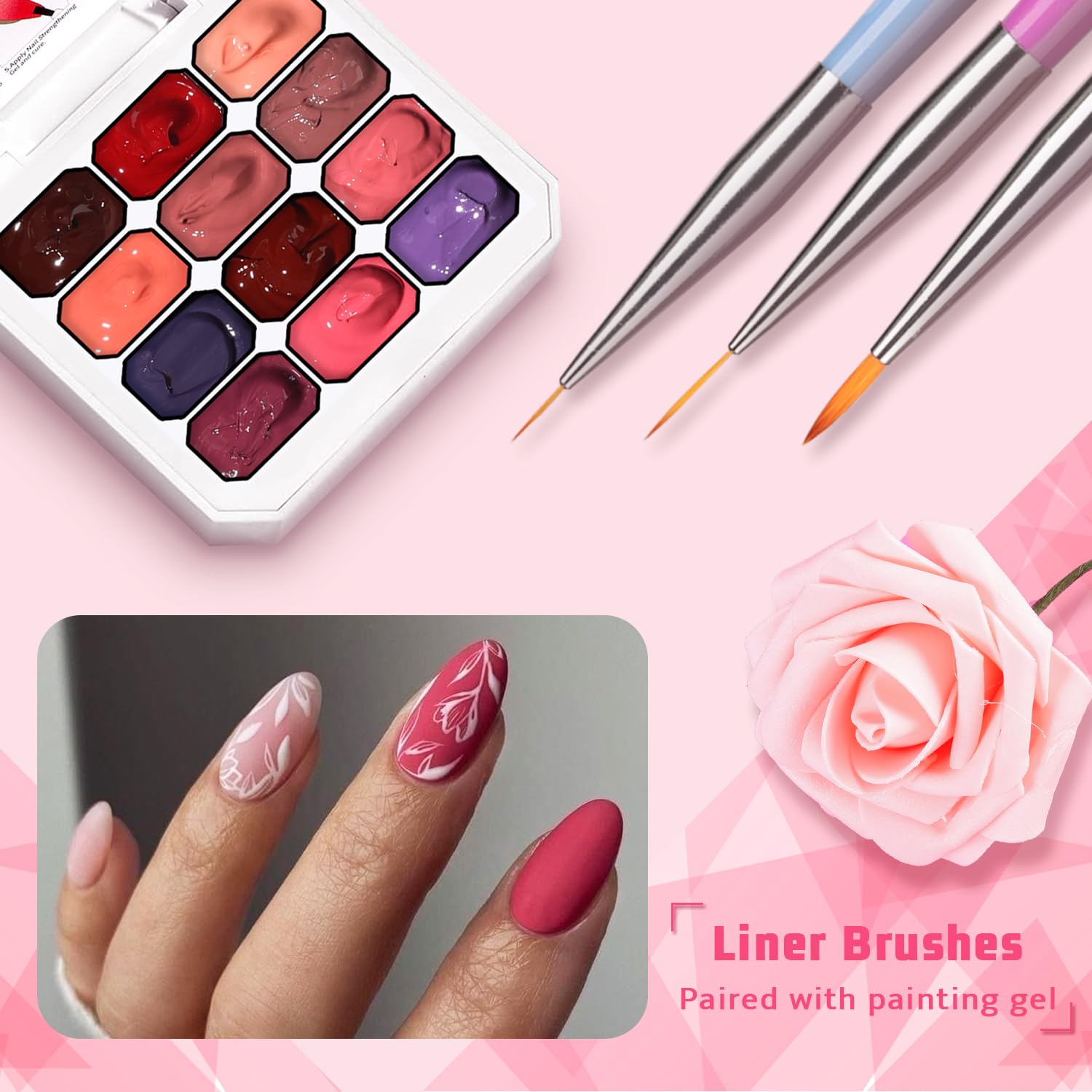 Karroy gradient gel blends colors for smooth at-home nail art