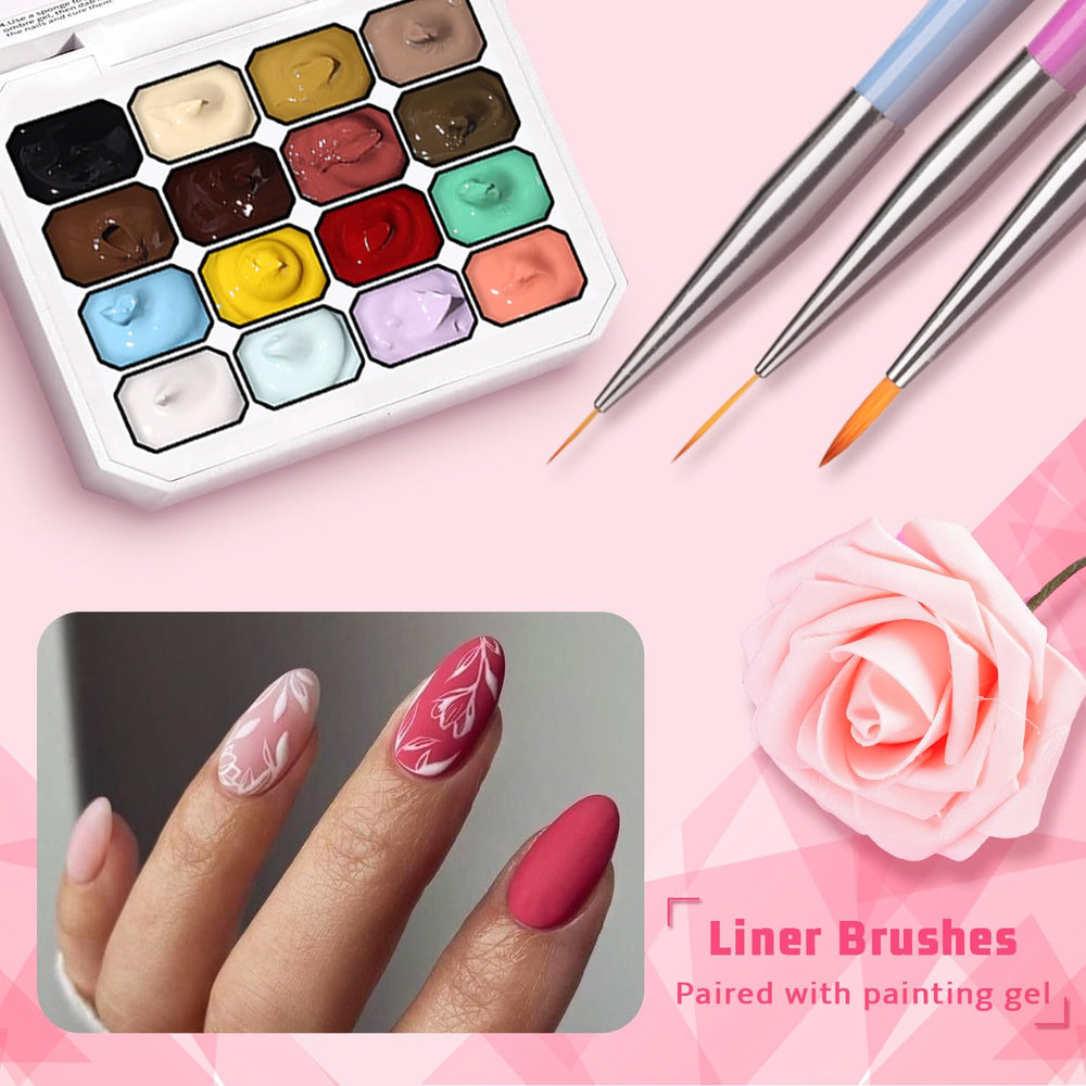 Karroy gradient nails close-up showcasing smooth ombre finish