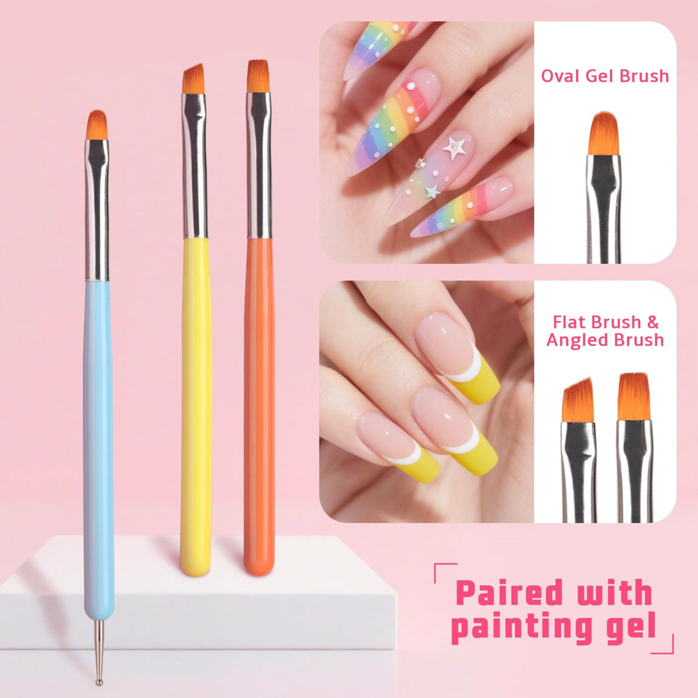 Karroy high-pigment colors deliver vibrant gradients with each careful application.