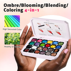 Karroy nine nail art techniques palette enabling diverse DIY designs