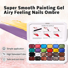 Karroy solid gel color palette showcasing saturated shades for solid coverage