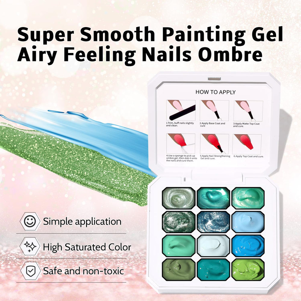 Karroy solid nail gel pigments deliver vibrant colors in a single layer.