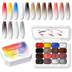 Karroy Sponge Pat Paint Nail Gel no-wipe finish option for a cleaner look post-cure.
