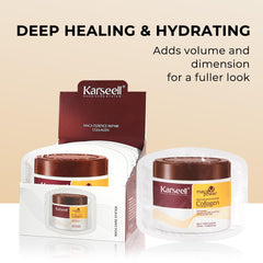 Karseell after-use shine, smooth hair with lightweight feel.