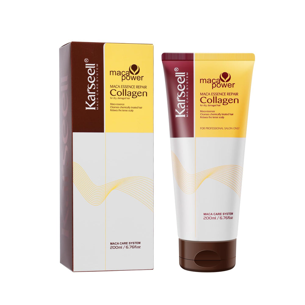 Karseell collagen hair mask jar 200ml for deep hydration and detangling