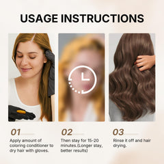 Karseell color depositing conditioner closeup texture reveals rich cream.