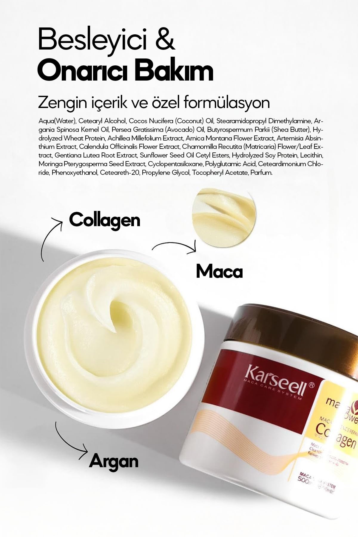 Karseell hyaluronic acid hydration for softer strands