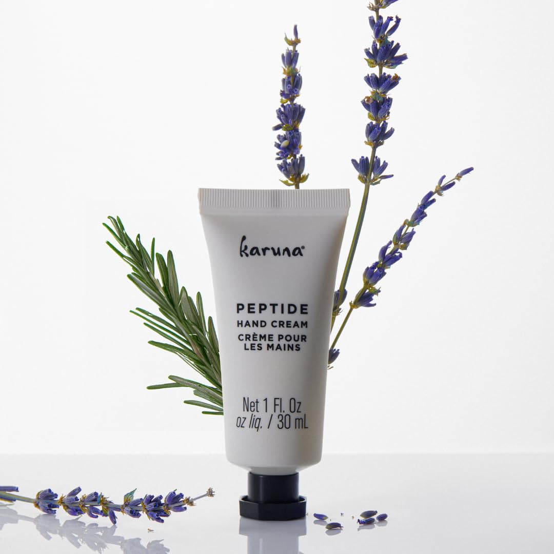 Karuna fast-absorbing non-greasy formula delivers quick hydration.