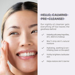 Karuna hyaluronic acid and mulberry extract hydrate during cleansing