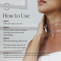 Karuna hydrogel texture detail highlights silky sheet and actives.