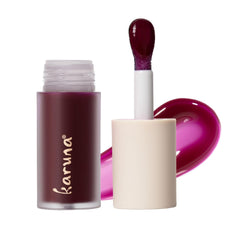 Karuna Skin Tinted Lip Oil Grow bottle showing nourishing hydration
