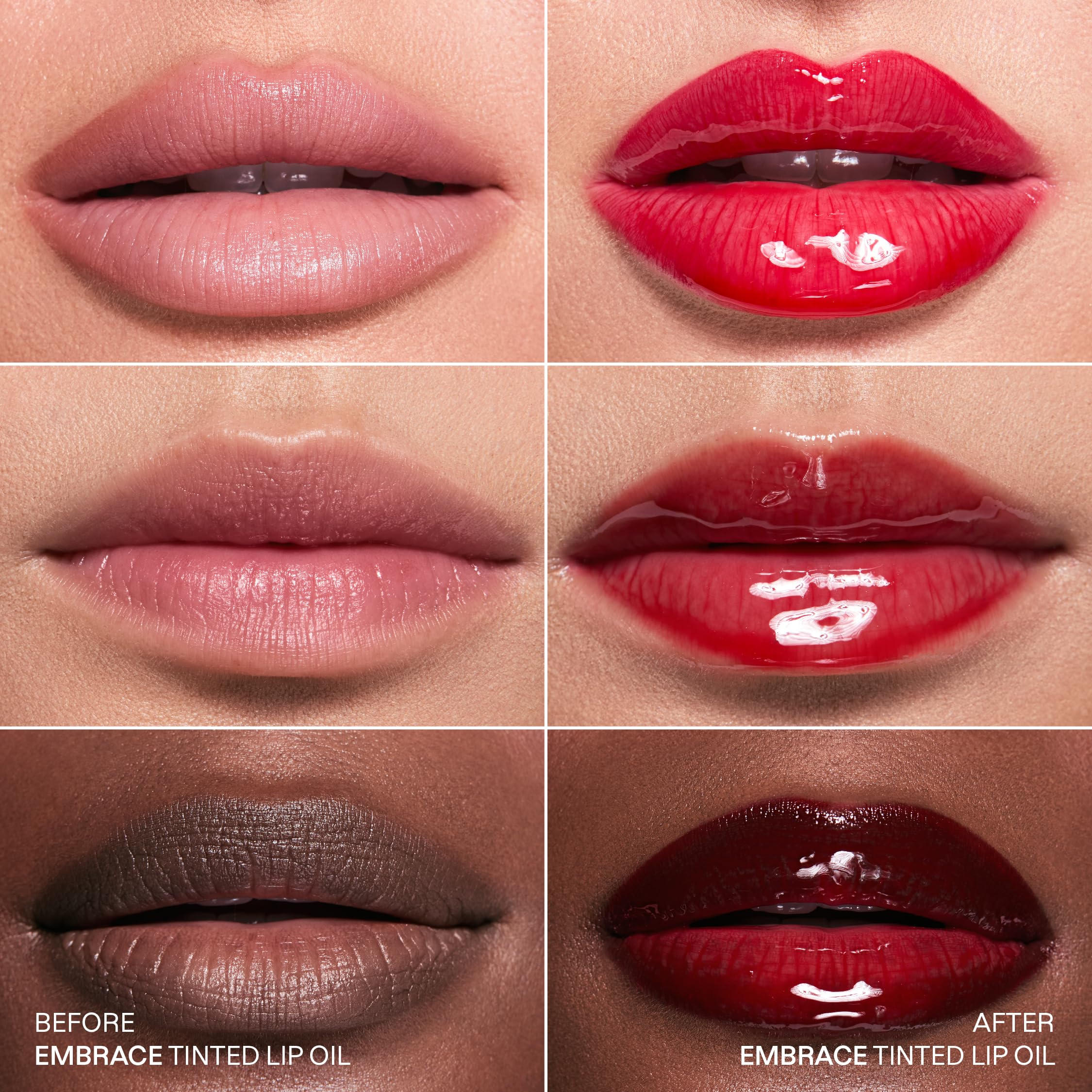 Karuna Skin Tinted Lip Oil packaging detail highlights sleek design.