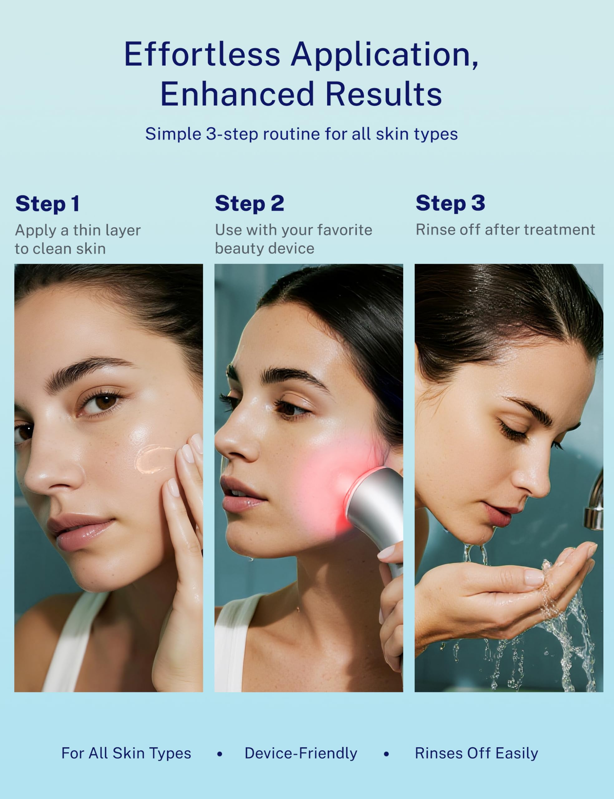KARUNO at-home skincare setup indicating salon-quality results