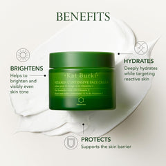 Application shot demonstrates gentle massage for daily glow.