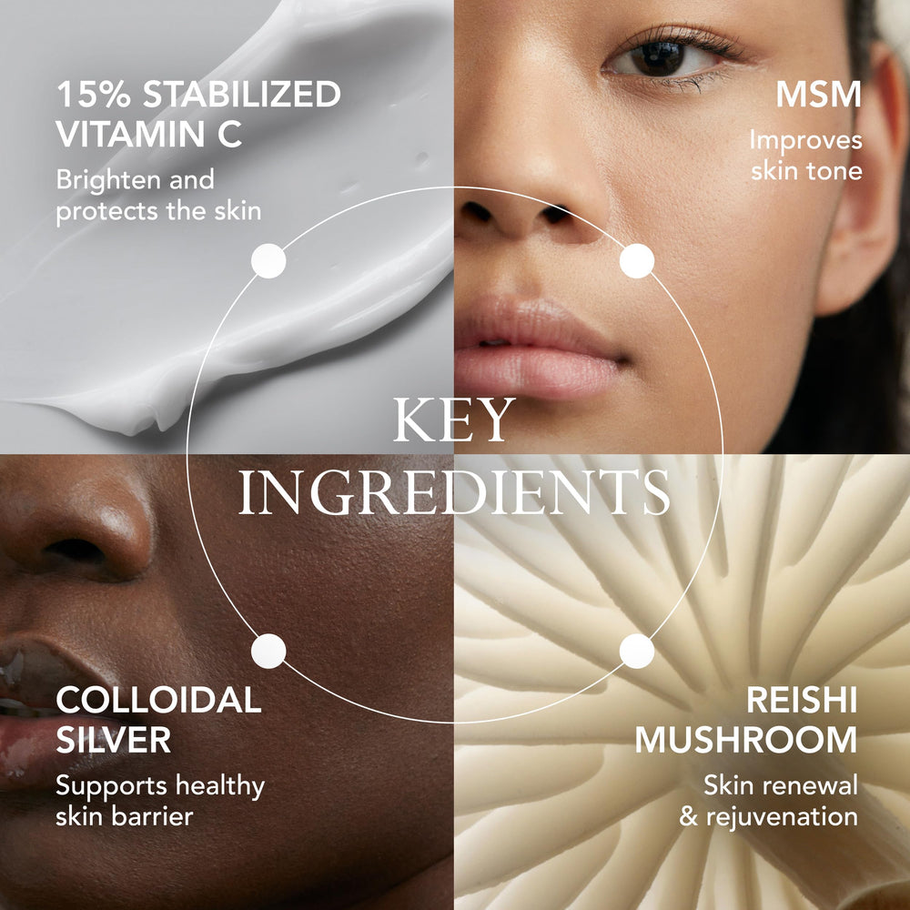 Packaging image conveys premium formulation free from parabens and sulfates.