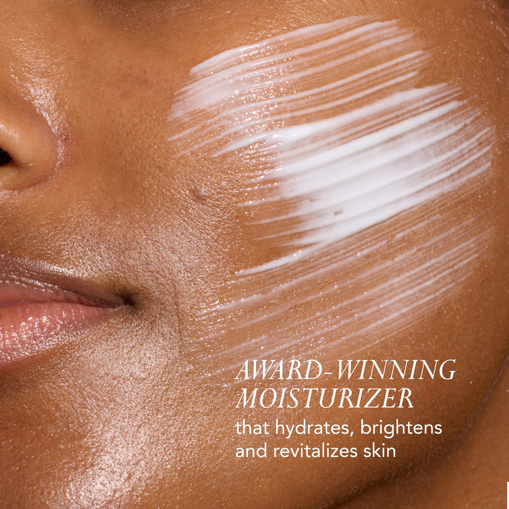 KAT BURKI vitamin C cream pump dispensing for easy application.