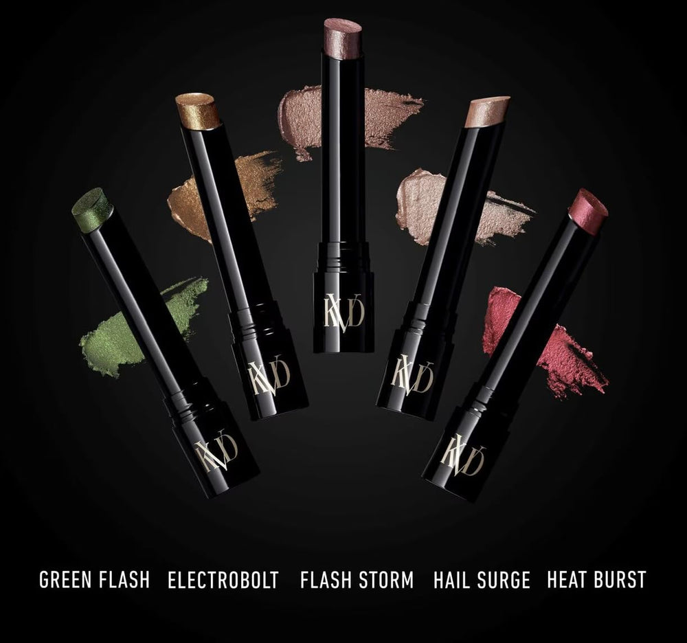 Kat Von D Dazzle Heat Burst application tip demonstrates precise, on-the-go coloring