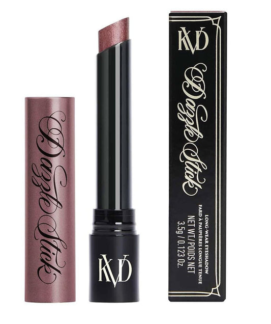 Kat Von D Dazzle Heat Burst eyeshadow stick shows easy, long-wear color on lids