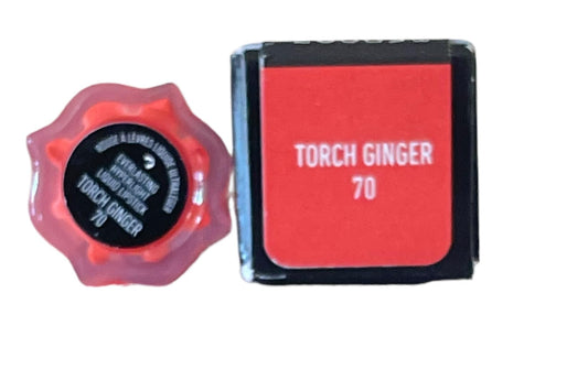 Close-up of Torch Ginger matte finish with all-day comfort.