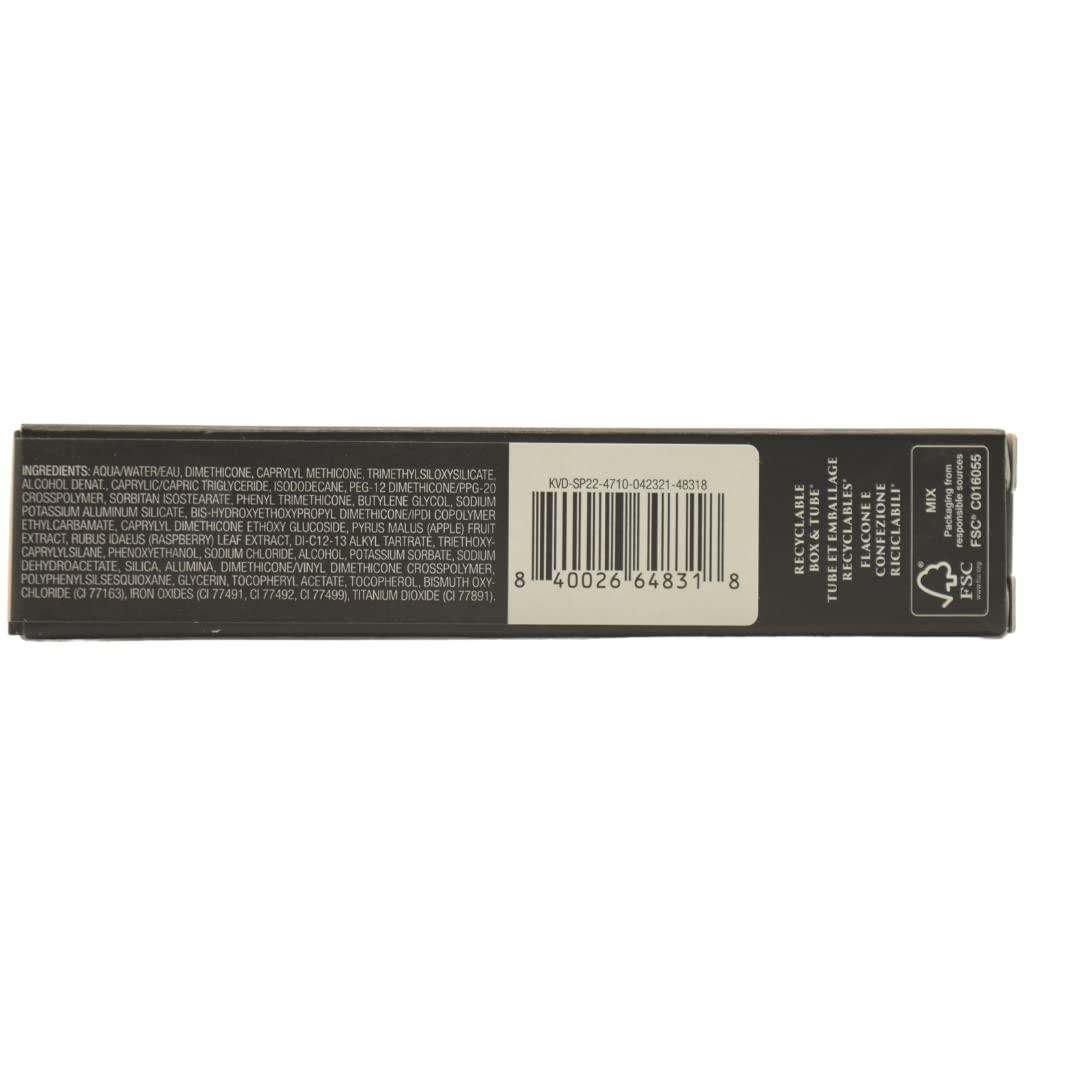 Long-wear formula from Kat Von D Good Apple concealer stays put.