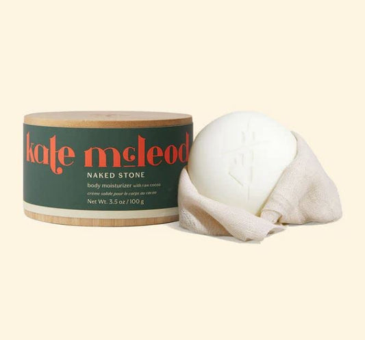 Kate McLeod Naked Stone Starter Kit: portable solid moisturizer for daily hydration