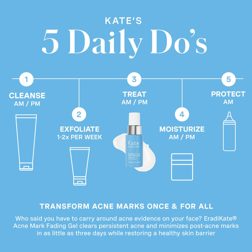 Ingredients label highlights Salicylic Acid and Niacinamide for clear, balanced results.