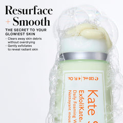 Glycolic and lactic acids in Kate Somerville Exfolikate Cleanser.