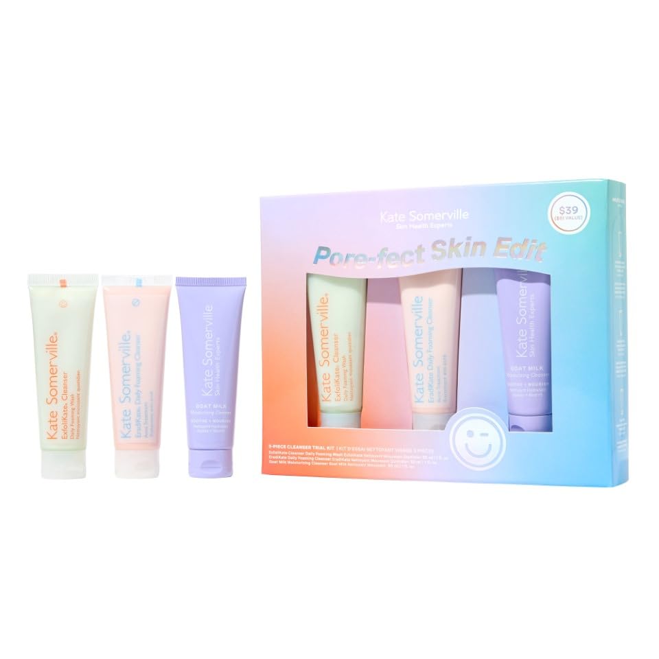 Kate Somerville ExfolKate Cleanser foaming wash for smoother skin texture