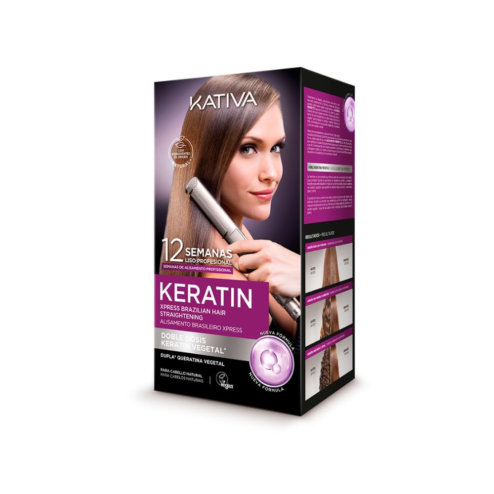 Kativa Keratin Express shampoo lather demonstrating cleansing with plant-based keratin
