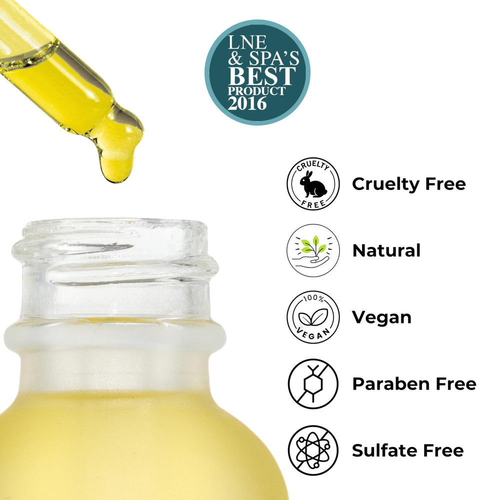 Katz Beauty Miracle Oil gentle aroma hints for spa-like experience